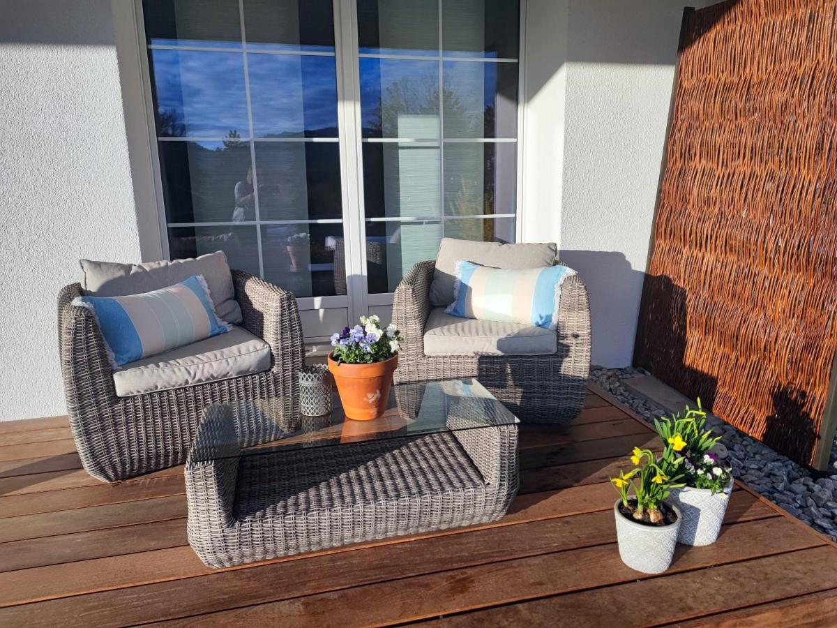 Kleine Auszeit - 2-Zimmer Ferienwohnung Spiez Kültér fotó