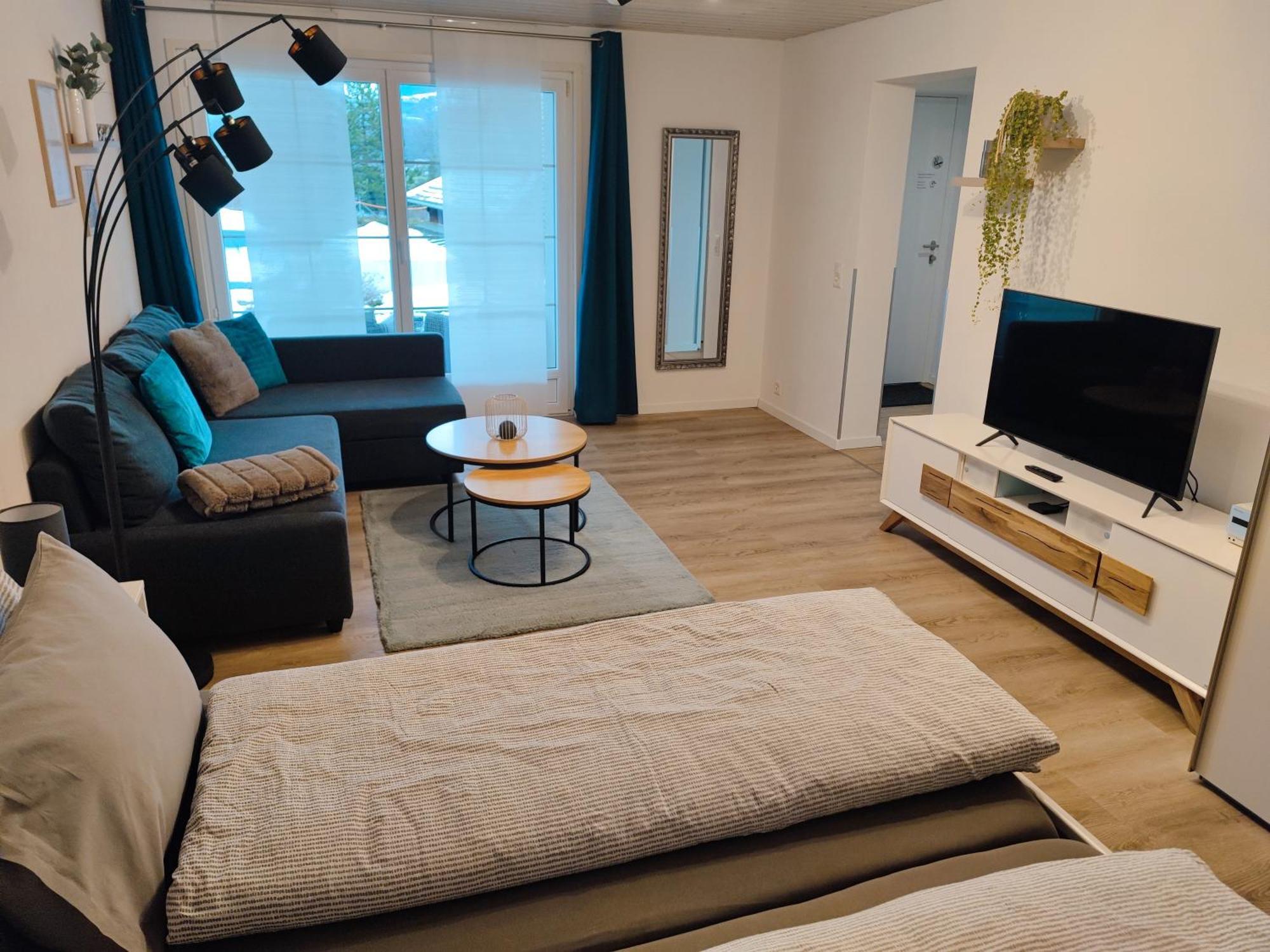 Kleine Auszeit - 2-Zimmer Ferienwohnung Spiez Kültér fotó